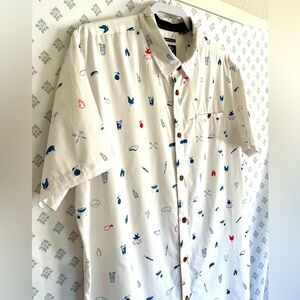 O’Neill Men’s BBQ Button Down Shirt